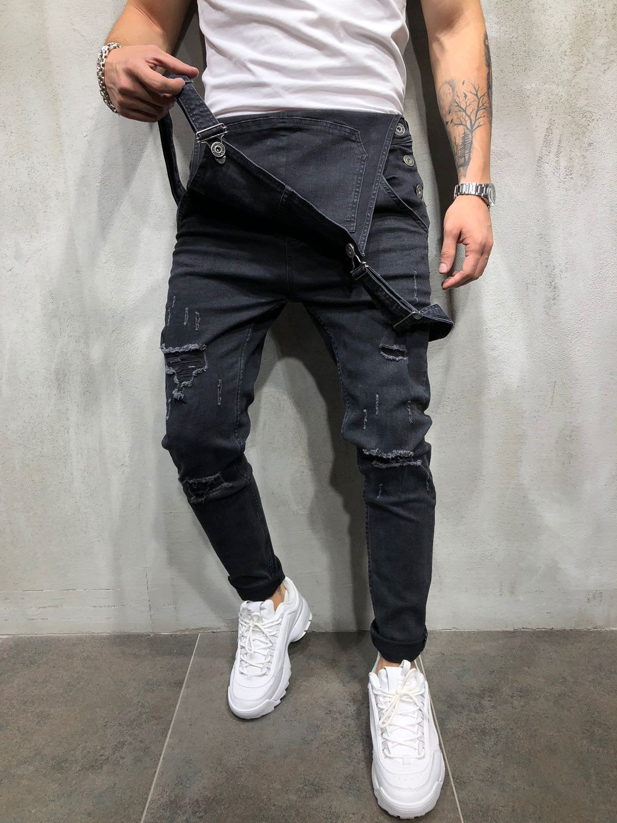 VAAGOON Skinny Fit Distressed Tulum