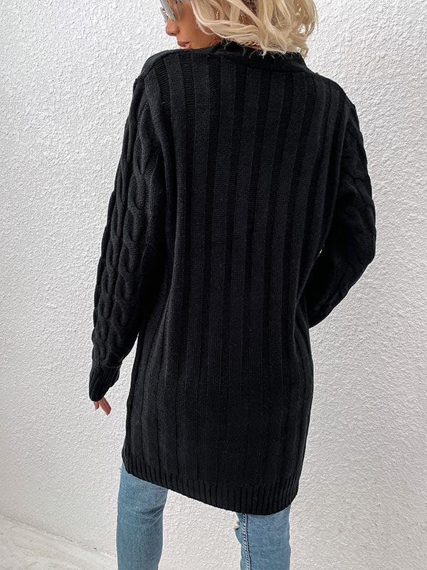 VAAGOOON FRONT KNIT CEKET