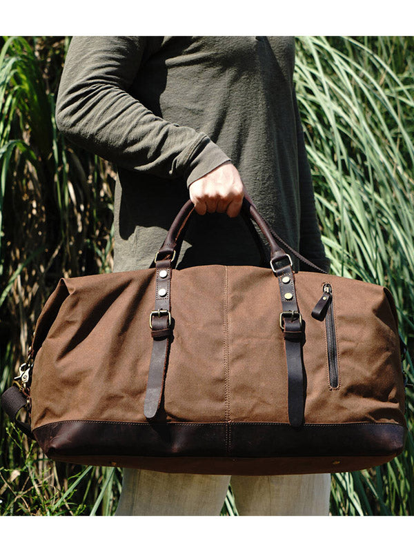 VAAGOON Vintage-Inspired Holdall Bag