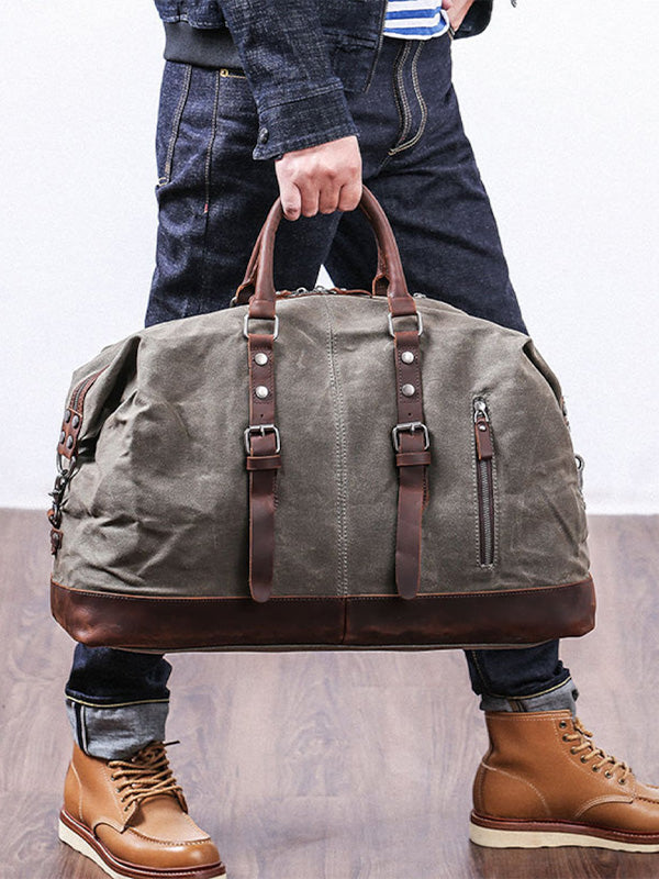 VAAGOON Vintage-Inspired Holdall Bag