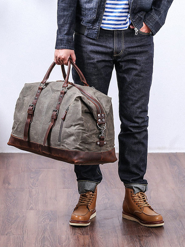 VAAGOON Vintage-Inspired Holdall Bag