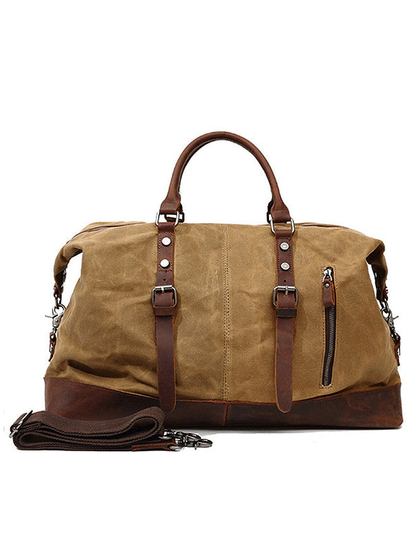 VAAGOON Vintage-Inspired Holdall Bag