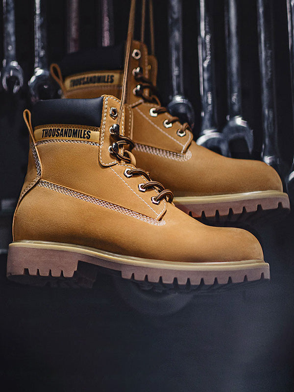 VAAGOON Classic Leather Work Boots