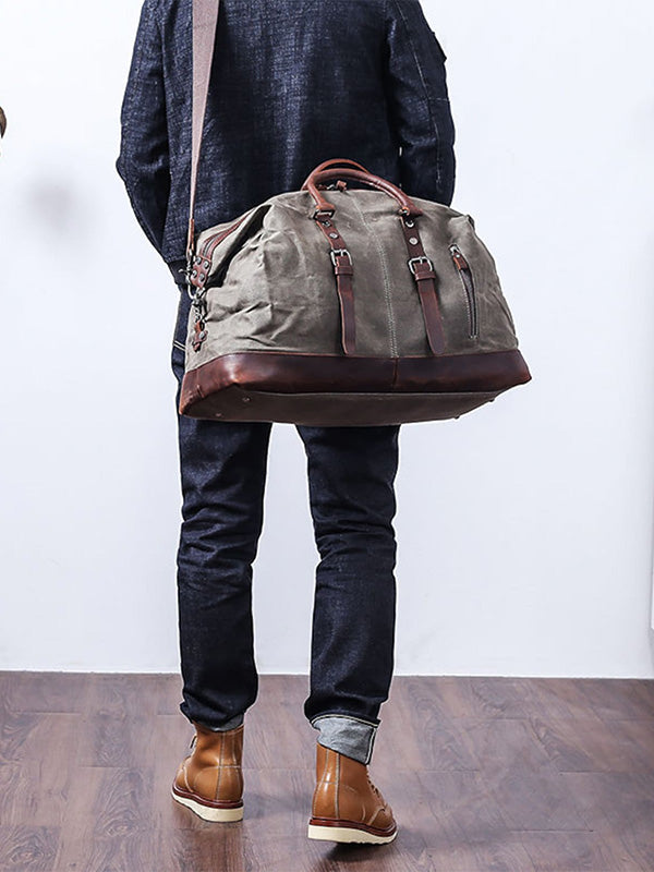 VAAGOON Vintage-Inspired Holdall Bag