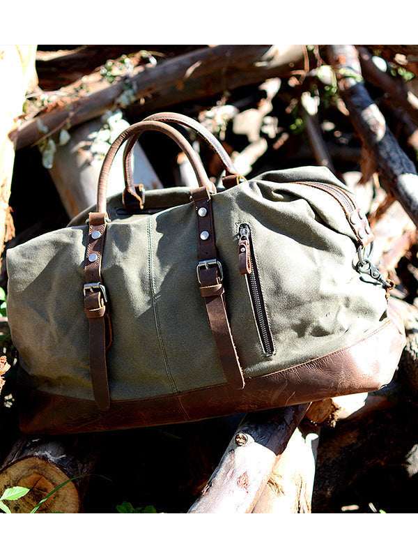 VAAGOON Vintage-Inspired Holdall Bag