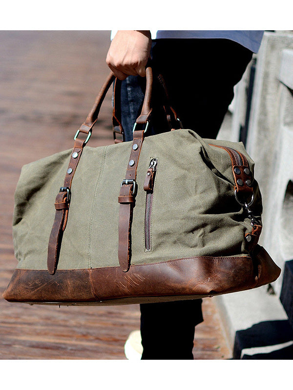 VAAGOON Vintage-Inspired Holdall Bag