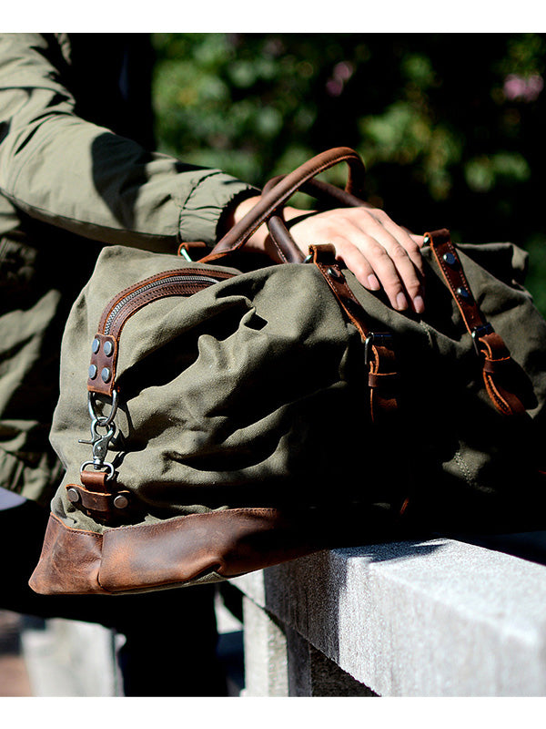 VAAGOON Vintage-Inspired Holdall Bag