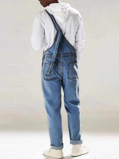 VAAGOON Wash Denim Bib Tulum
