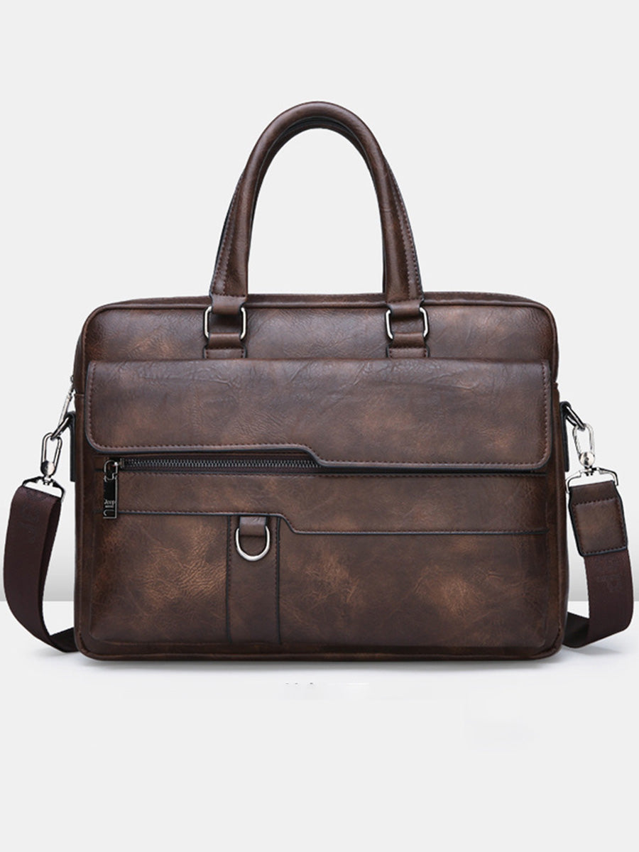 VAAGOON Men's Briefcase Shoulder Bag