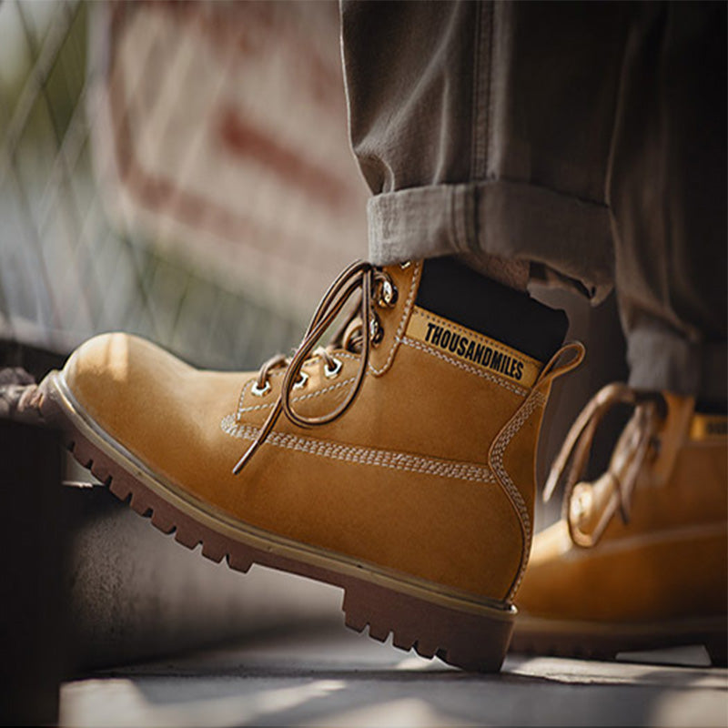 VAAGOON Classic Leather Work Boots