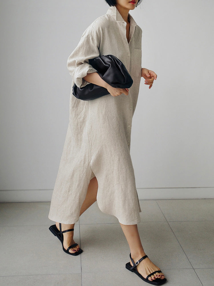 VAAGOON LINEN DRY ELBİSE