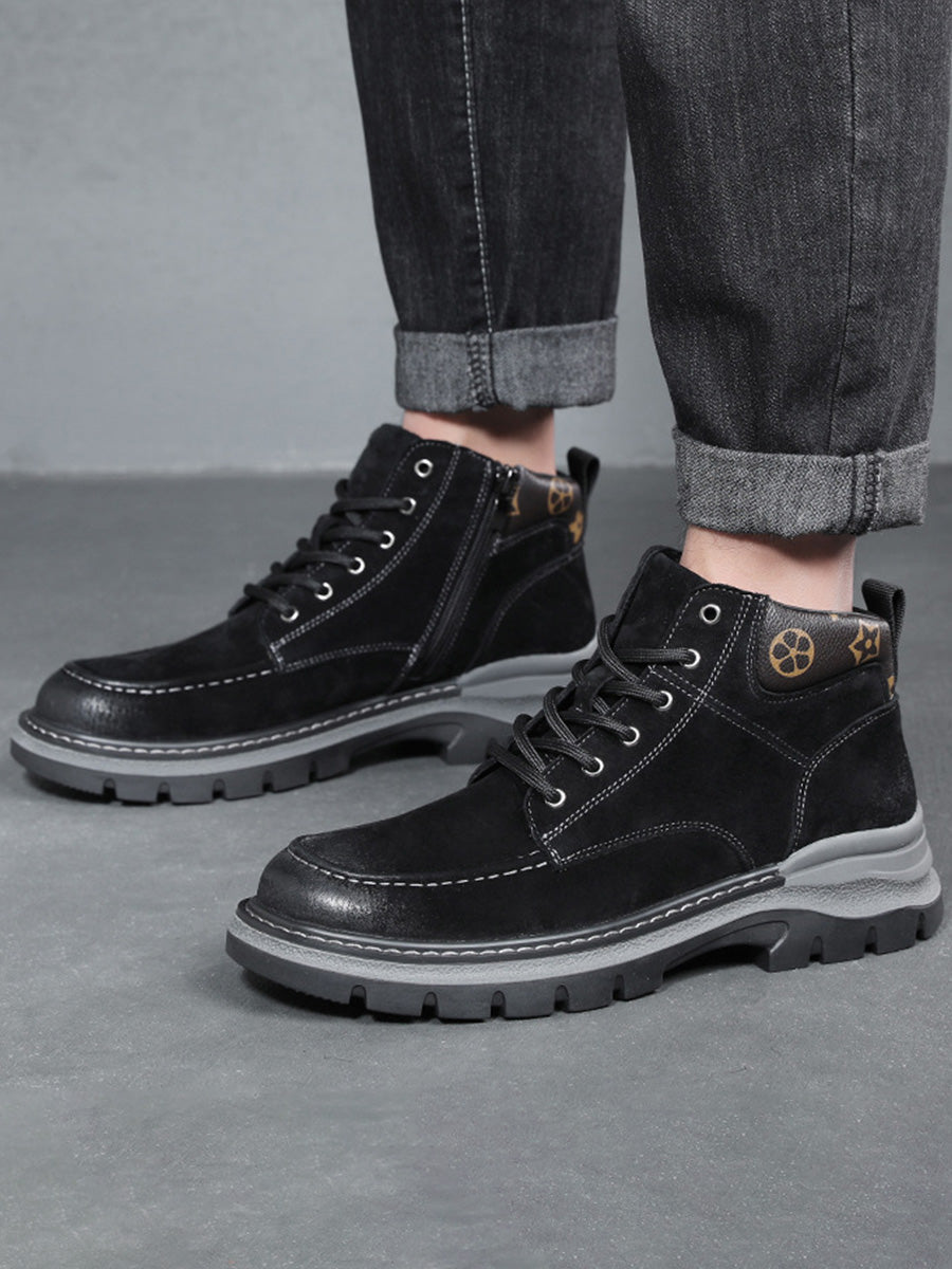 VAAGOON Rugged Leather Doc Martens Boots