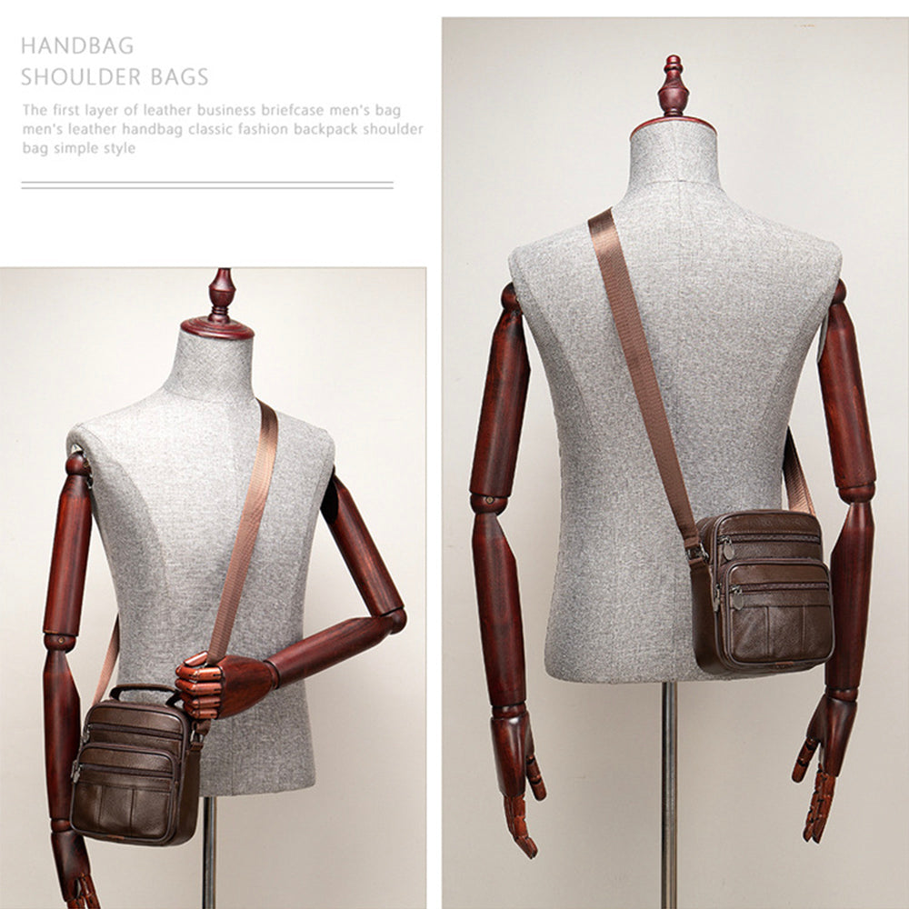 VAAGOON Cowhide Shoulder Crossbody Bag