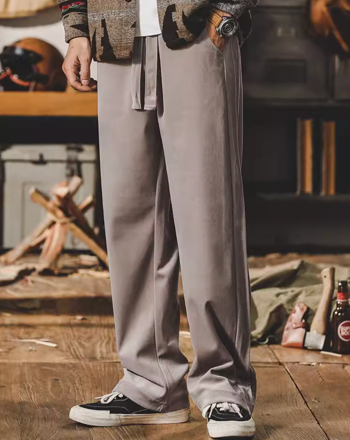 VAAGOON CHENILLE PANTOLON