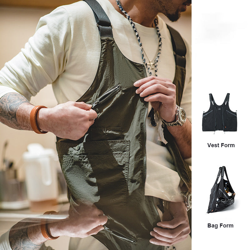 VAAGOON Sleeveless Vest Satchel