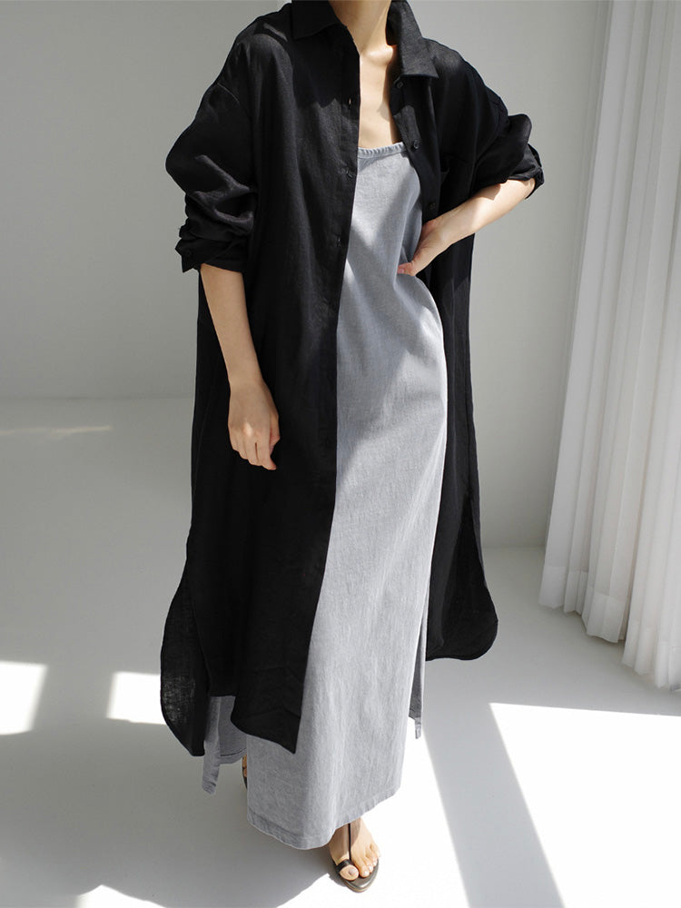 VAAGOON LINEN DRY ELBİSE