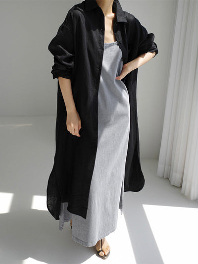 VAAGOON LINEN DRY ELBİSE
