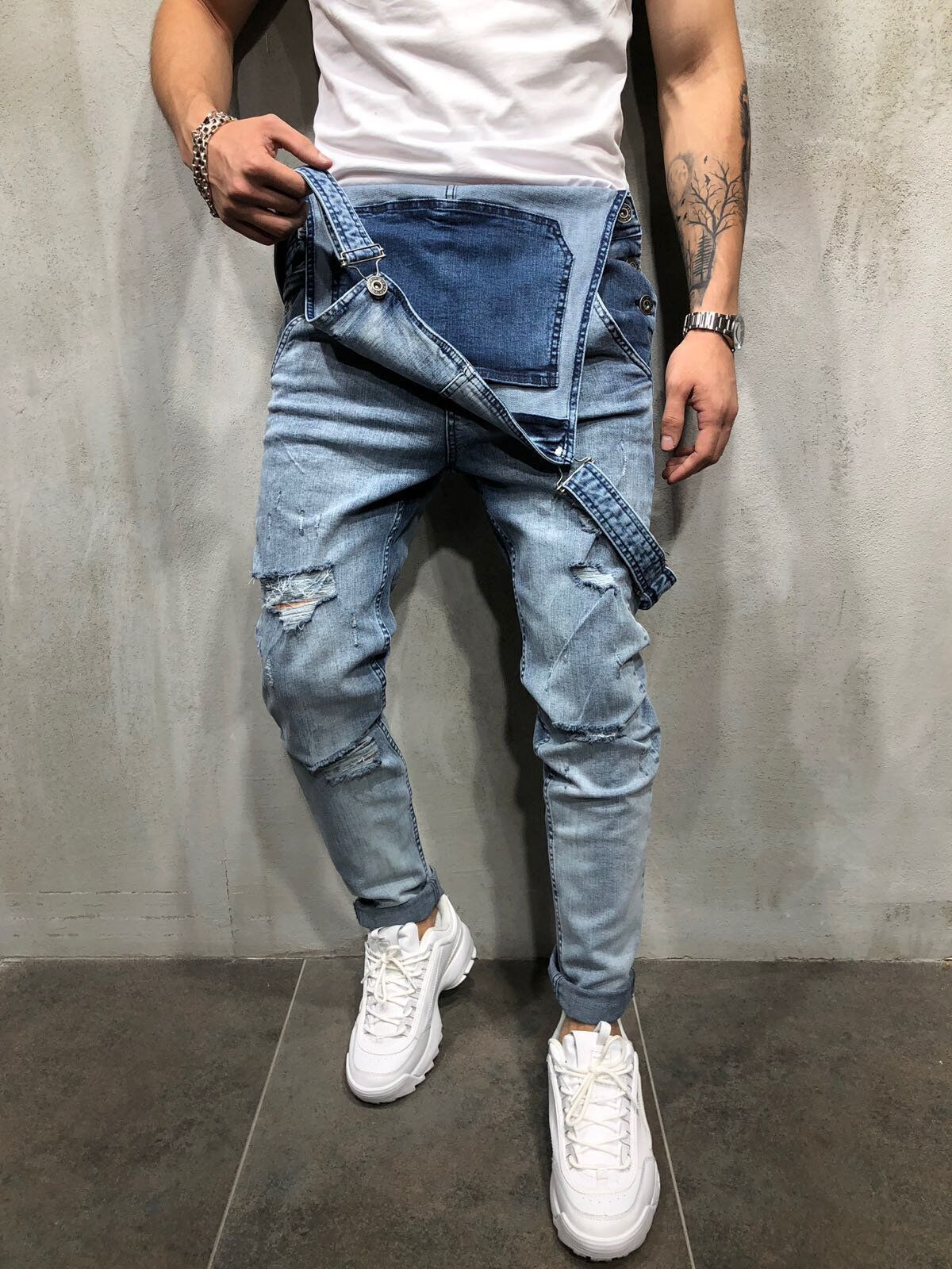 VAAGOON Skinny Fit Distressed Tulum