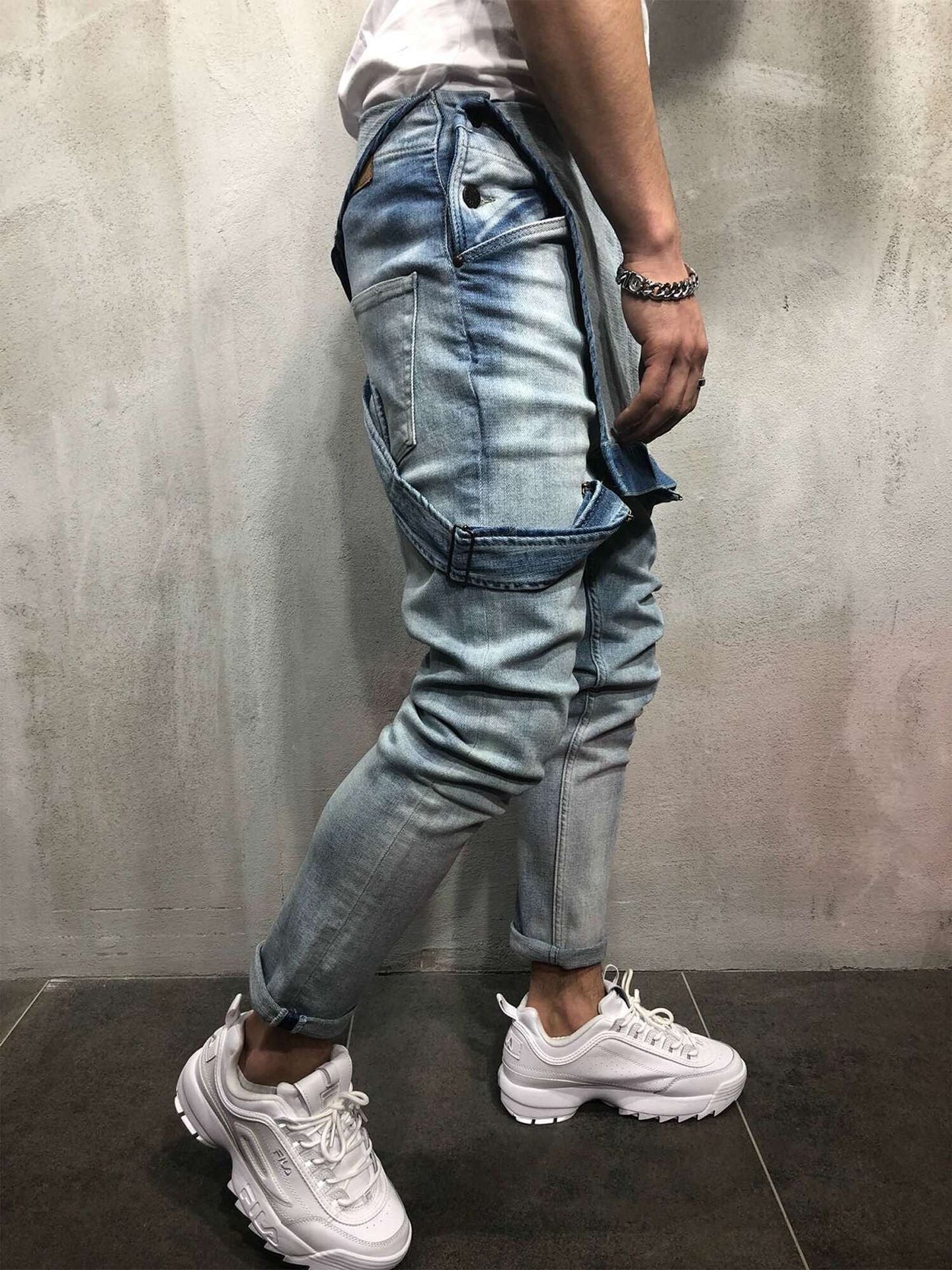 VAAGOON Skinny Fit Distressed Tulum