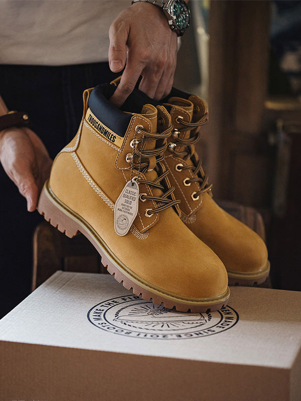 VAAGOON Classic Leather Work Boots