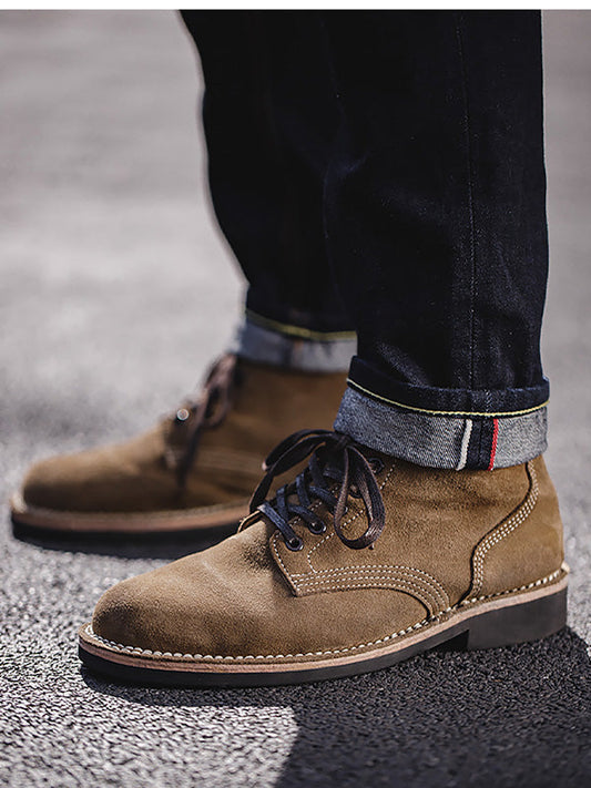 VAAGOON Vintage Suede Work Boots