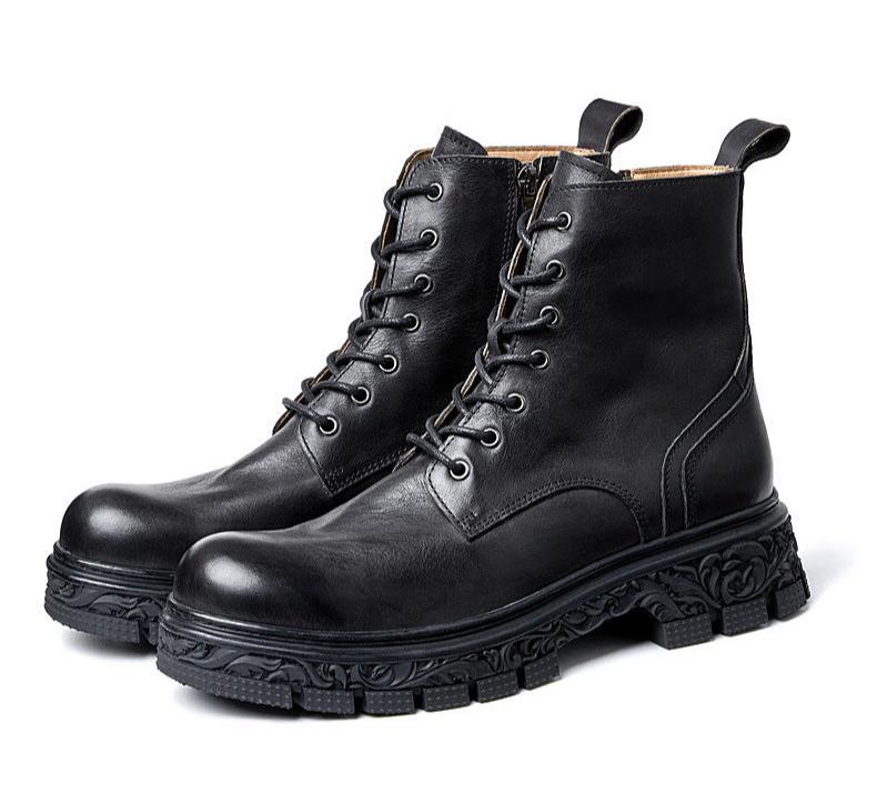 VAAGOON Gentle Retro Zipper Martin Boots