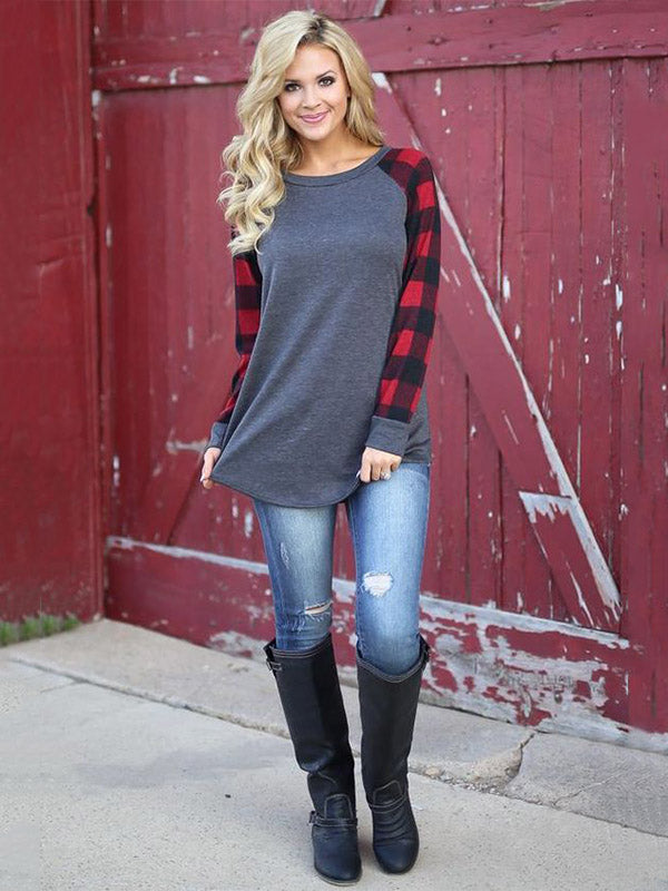 VAAGOON PLAID 7862 SWEATSHIRT