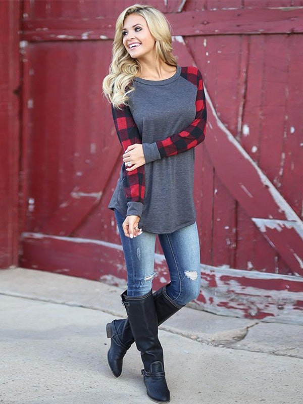 VAAGOON PLAID 7862 SWEATSHIRT