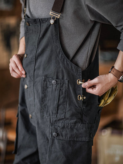 VAAGOON Flap Pockets Button Tulum