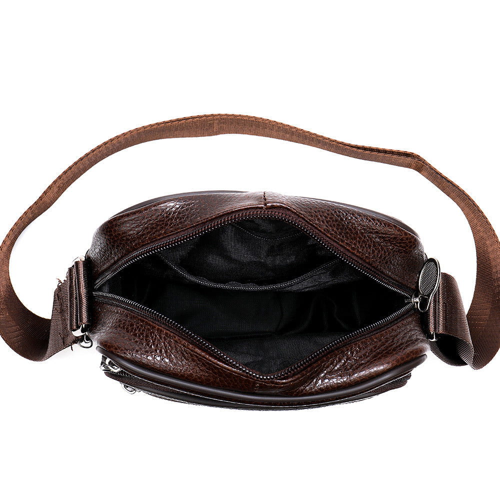 VAAGOON Cowhide Shoulder Crossbody Bag