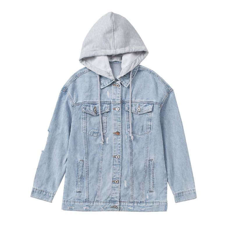 VAAGOON LORA DENIM HOODIE YELEK