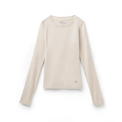 VAAGOON Kadın Slim Fit Uzun Kollu Basic Tişört