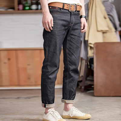 VAAGOON Erkek Kargo Denim Pantolon