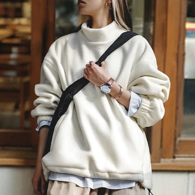 VAAGOON Kadın Kışlık Polar Sweatshirt