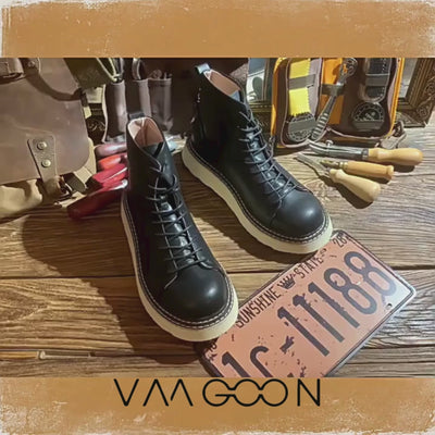 VAAGOON SHORT NOSE MARTIN BOOT